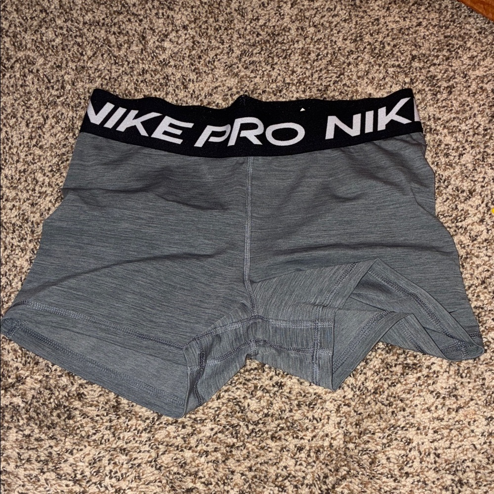 Nike Pro Charcoal Performance Shorts